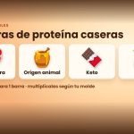 4 barras de proteína caseras: carnívora, origen animal, keto y postre
